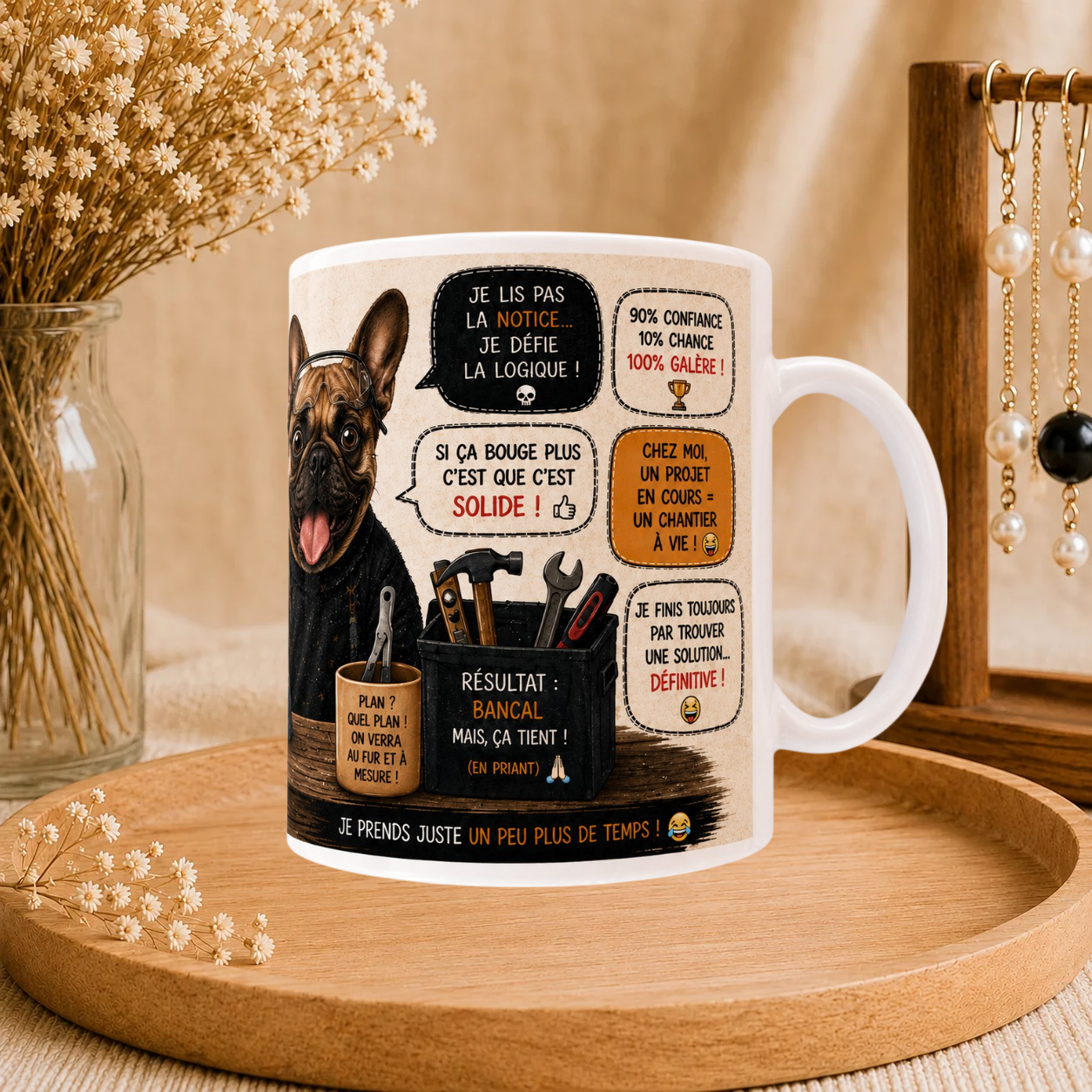 🛠️ Mug « Bricoleur du dimanche »
