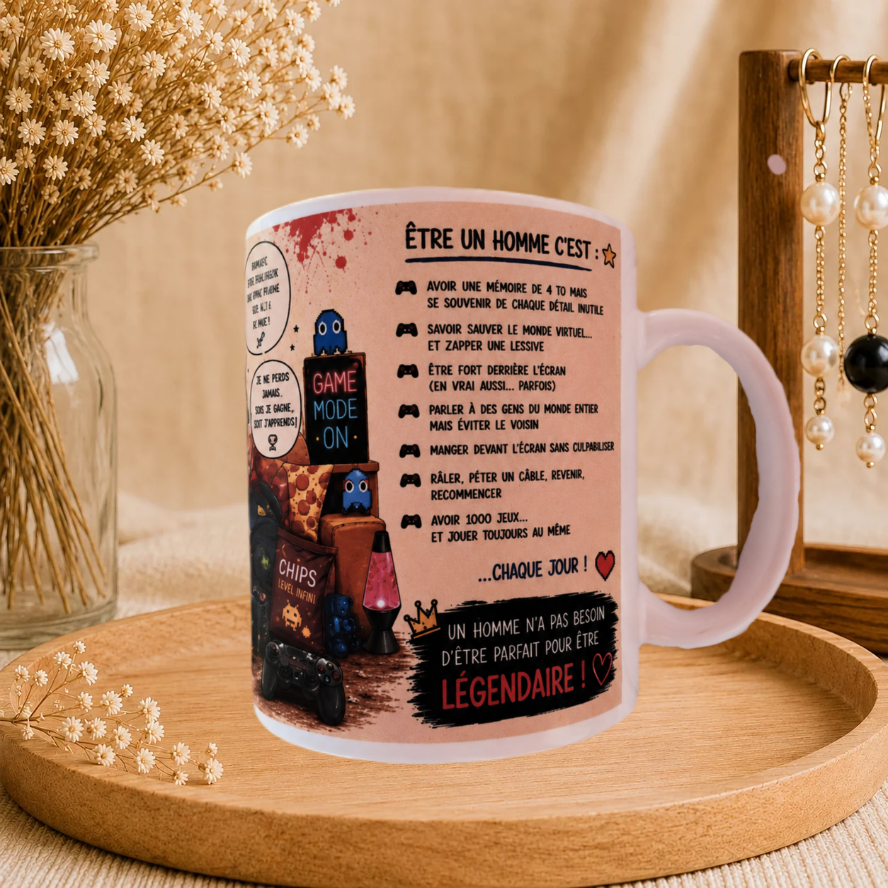 🎮 Mug Humour « Gamer »