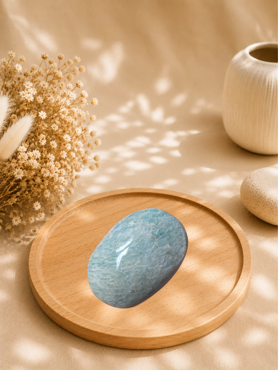 Galet en Amazonite Naturelle