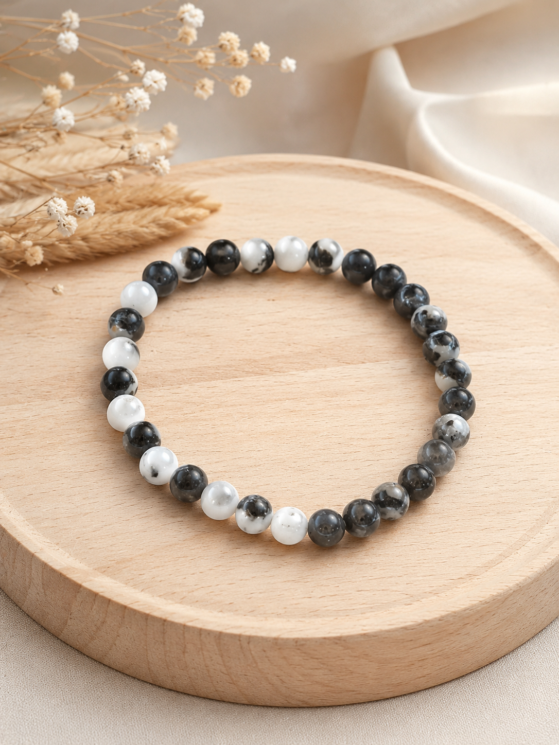 Bracelet Jaspe zèbre naturel