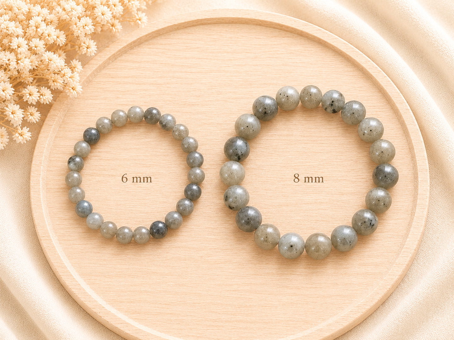 Bracelet Labradorite naturelle