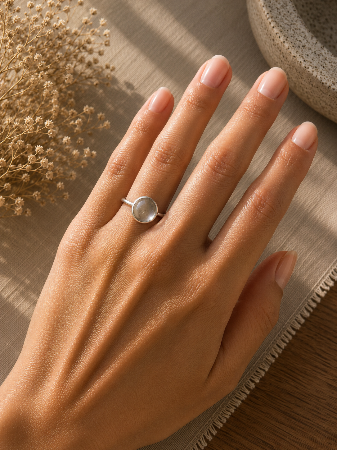 Bague Éclat Cristal de Roche