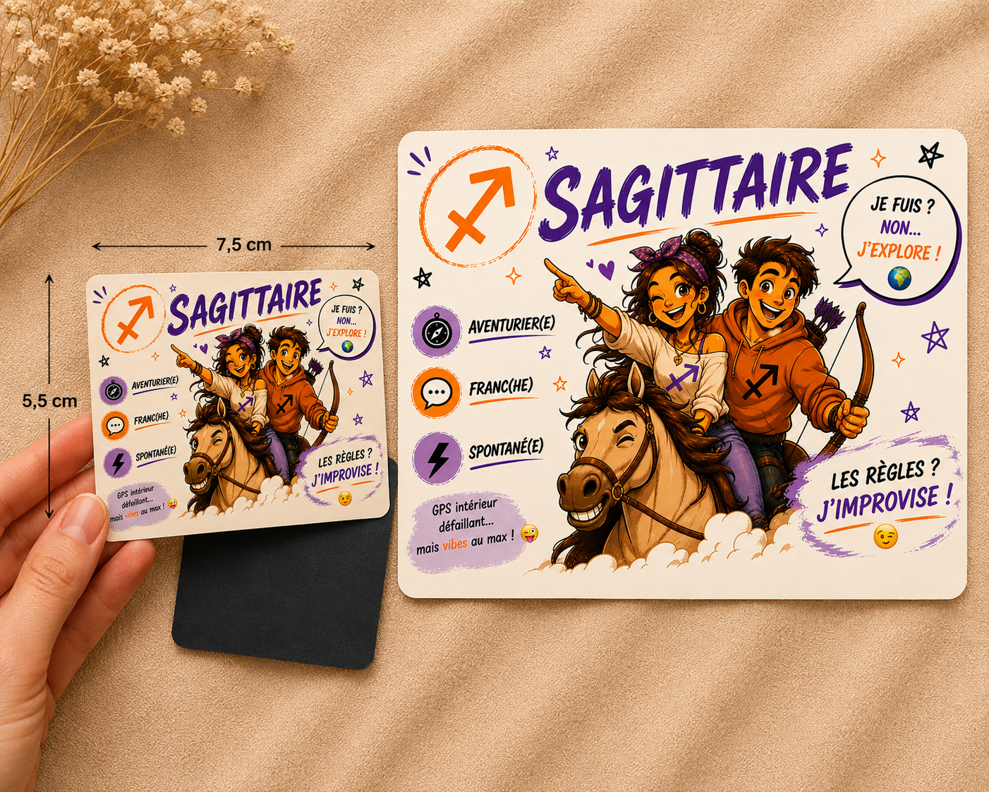 ♐🧲 Magnet Signe Astro Sagittaire