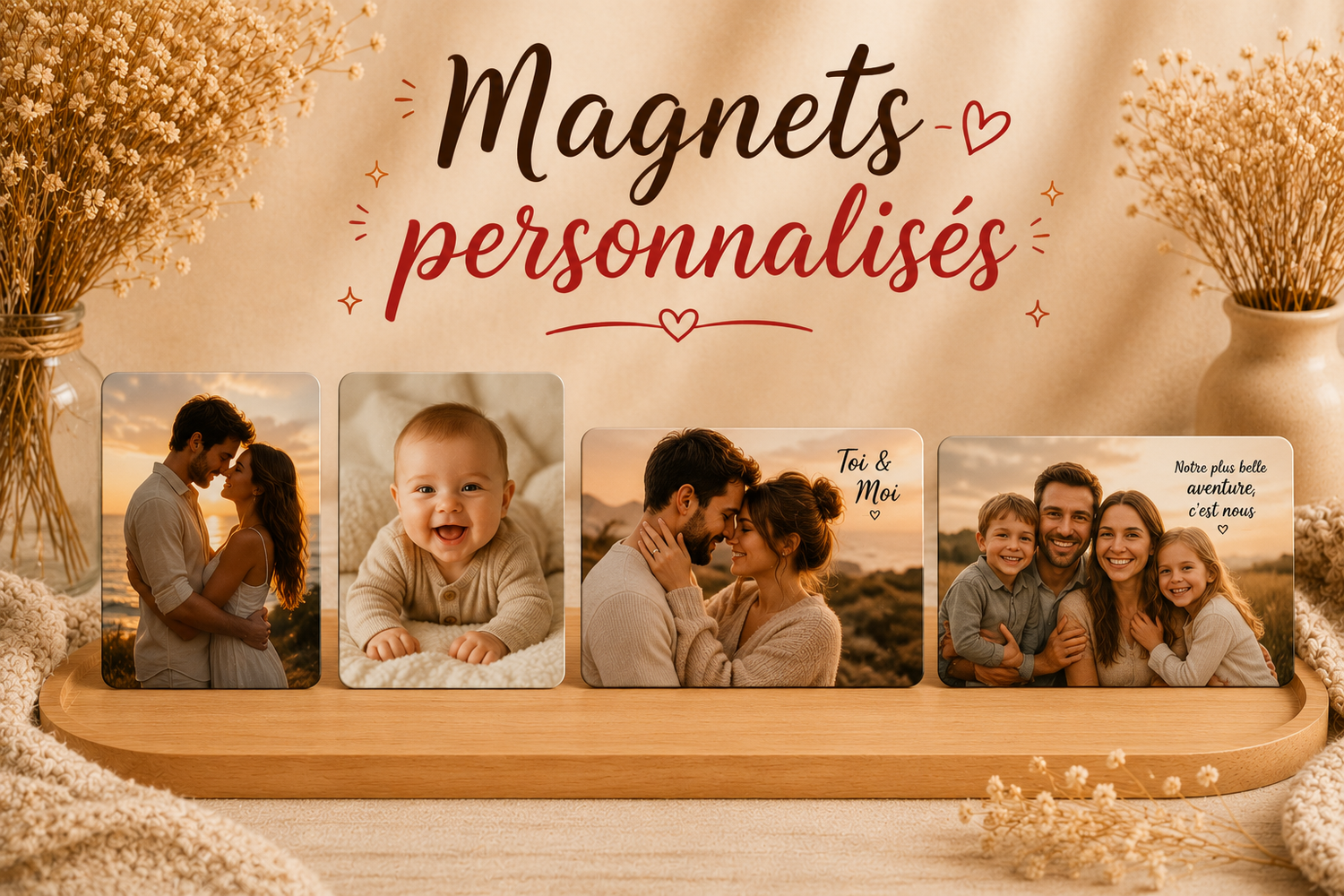 💕 Magnets personnalisés