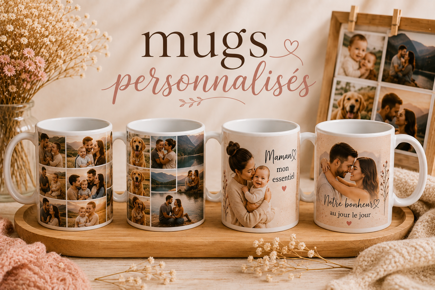 ☕ Mugs personnalisés