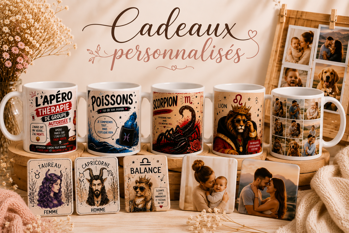 Cadeaux personnalisés