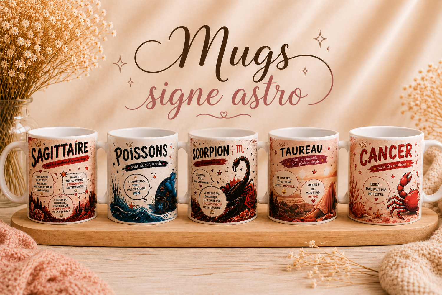 ♈ Mugs Signes astro