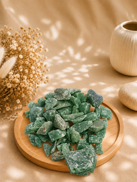 Pierre Brute d'Aventurine Verte