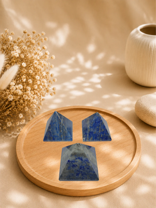 Pyramide en Lapis-Lazuli Naturel