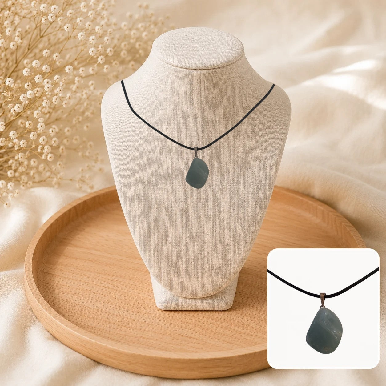 💙 Collier Essence d'Aigue-Marine