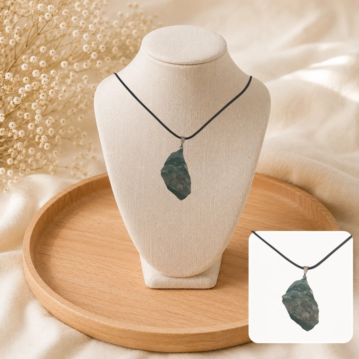 💚 Collier Éclat de Fuchsite