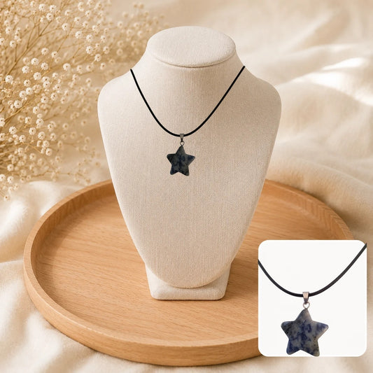 💙 Collier Étoile en Sodalite