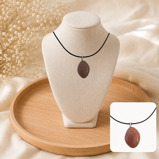 🤍 Collier Essence de Pierre de Lune
