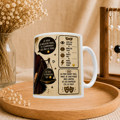 ⚖️ Mug Signe Astro Balance Homme ♎