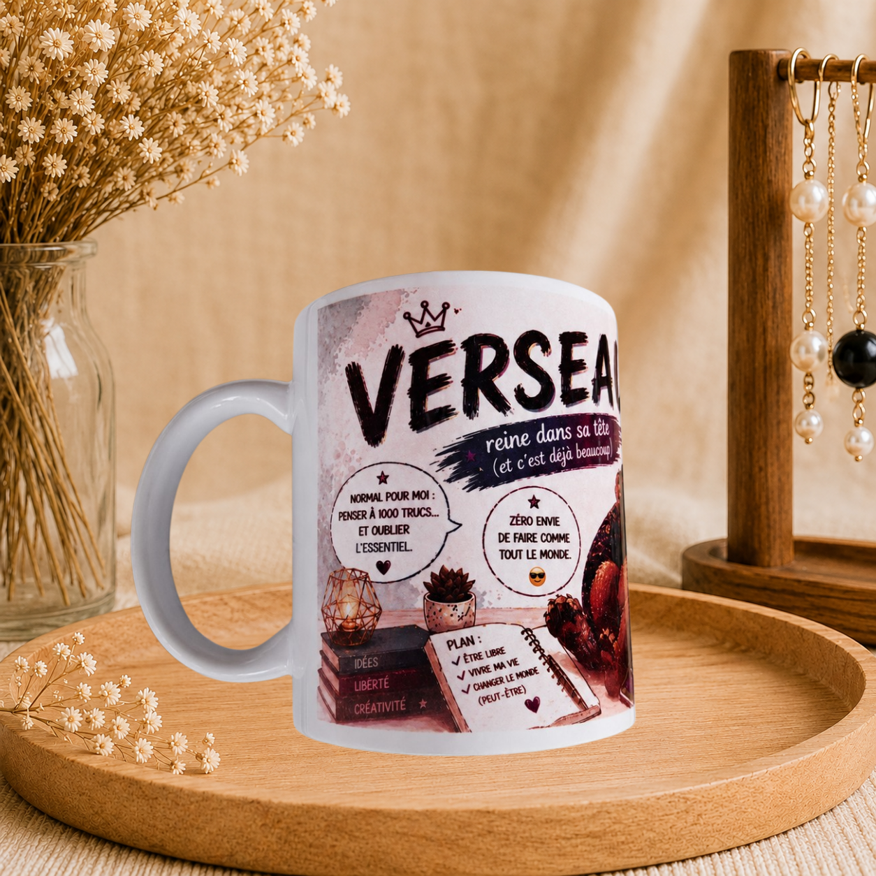 ♒ Mug Signe Astro Verseau Femme