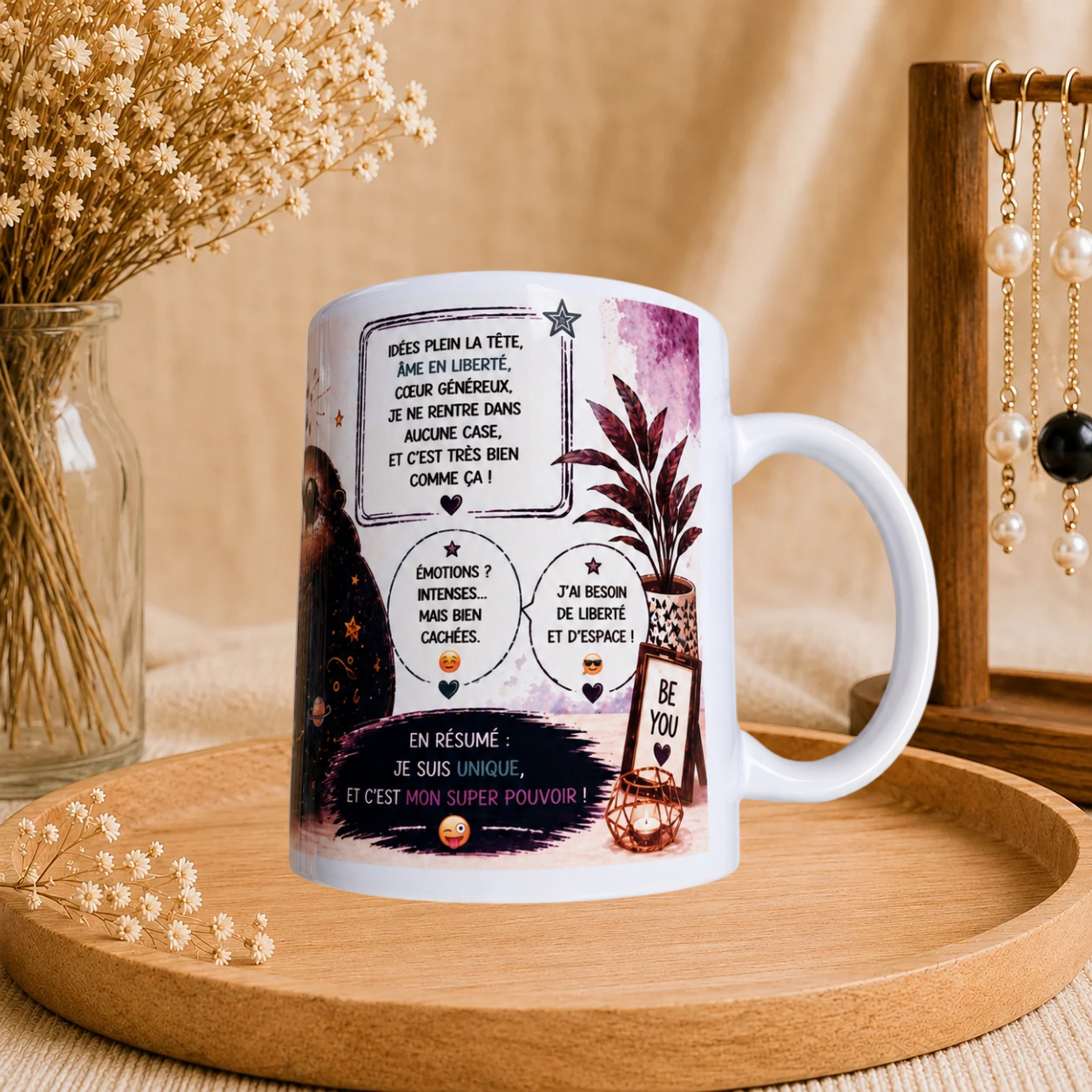 ♒ Mug Signe Astro Verseau Femme
