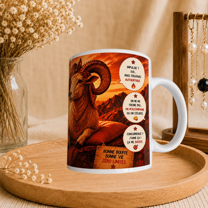 🔥 Mug Signe Astro Bélier Femme ♈