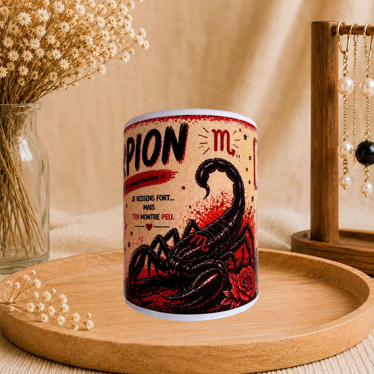 🦂 Mug Signe Astro Scorpion Femme ♏