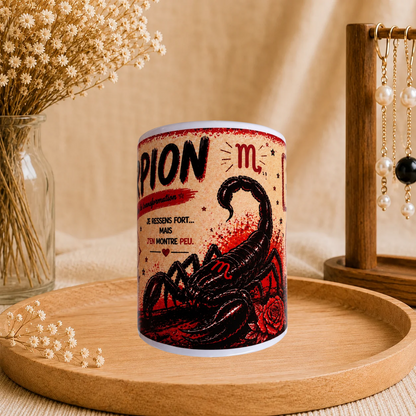 🦂 Mug Signe Astro Scorpion Femme ♏
