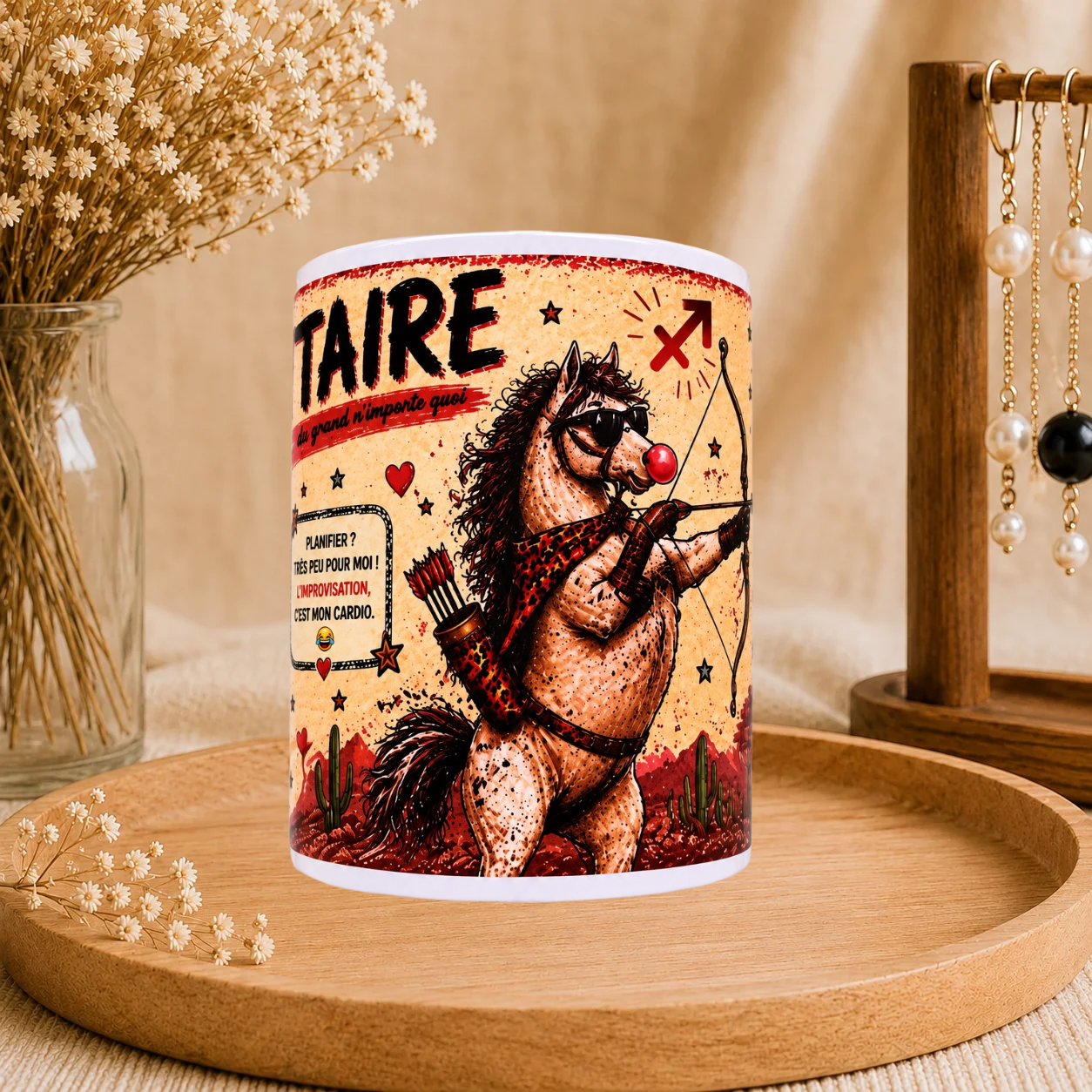 🏹 Mug Signe Astro Sagittaire Femme ♐