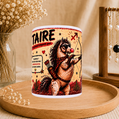 🏹 Mug Signe Astro Sagittaire Femme ♐