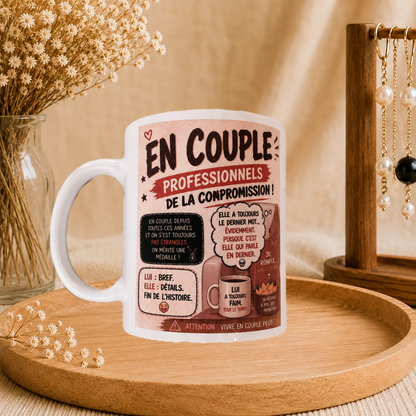 ☕ Mug Humour « En couple »