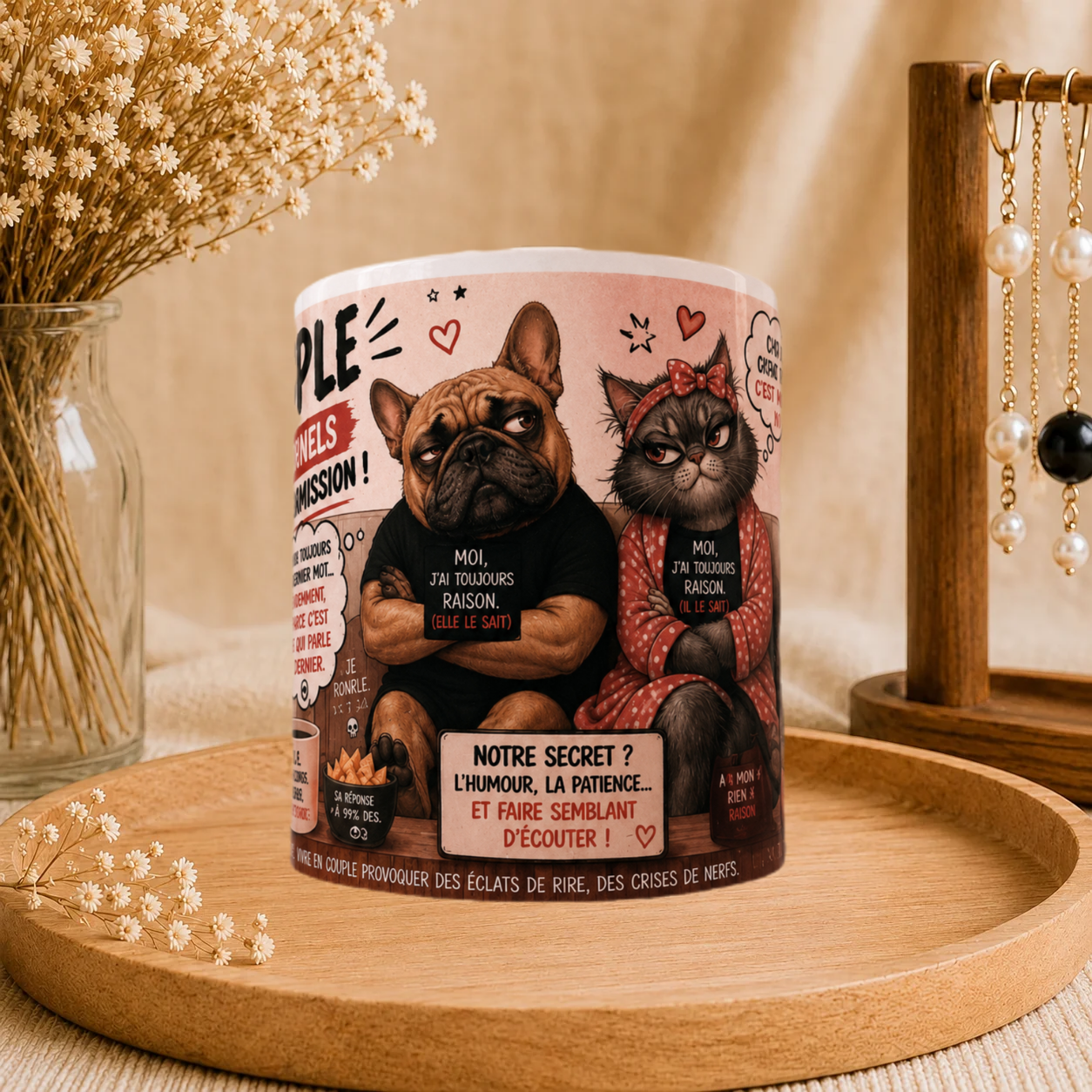 ☕ Mug Humour « En couple »