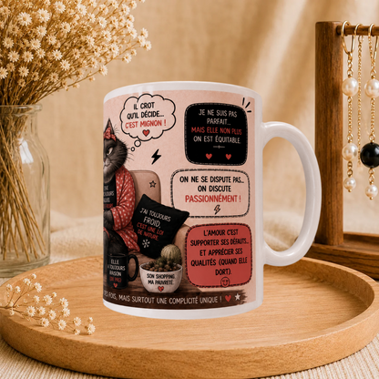 ☕ Mug Humour « En couple »