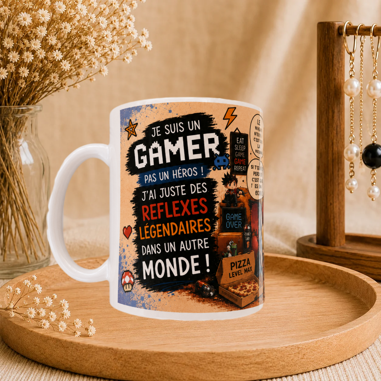 🎮 Mug Humour « Gamer »