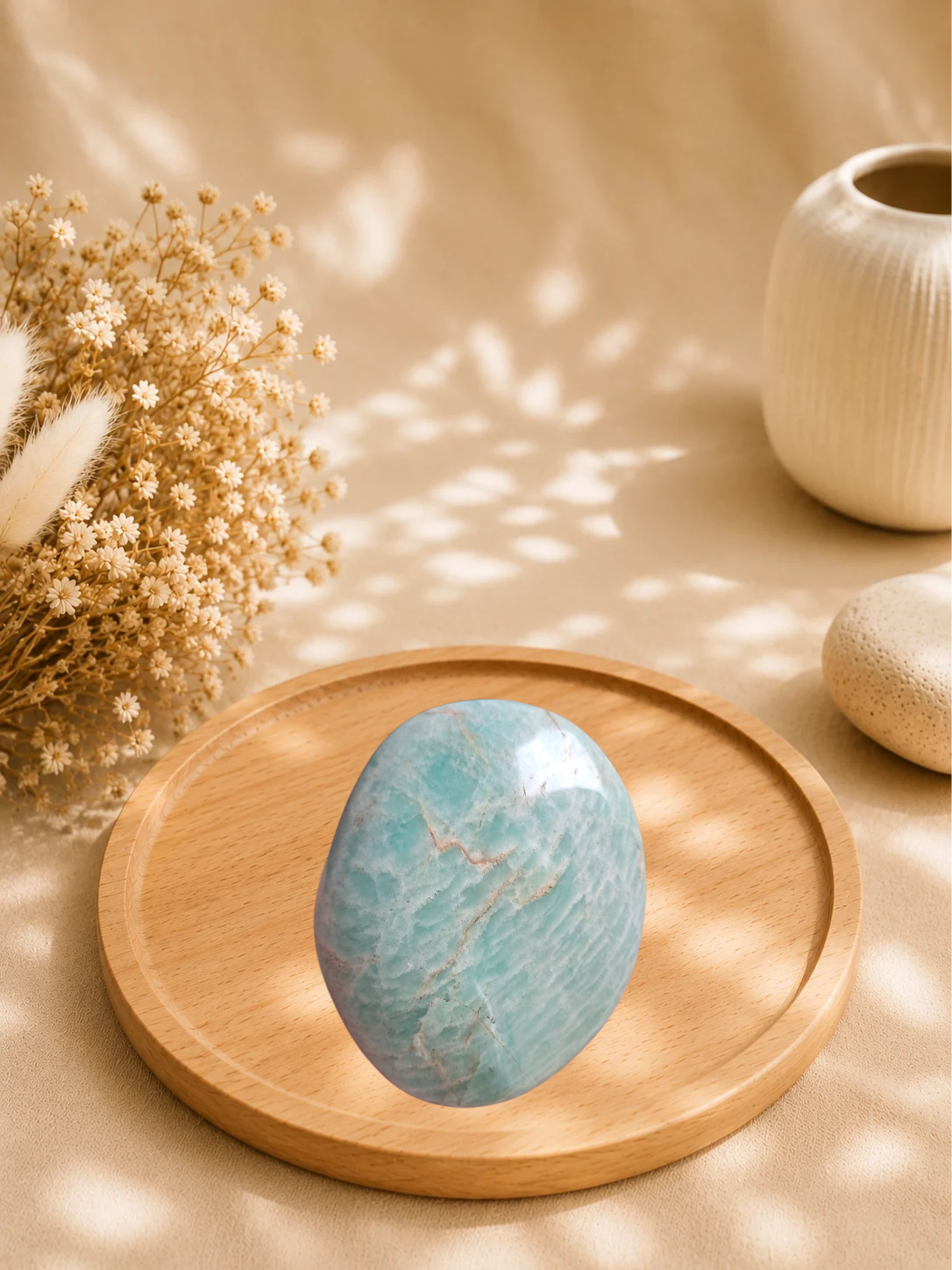Galet en Amazonite Naturelle