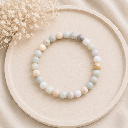 Bracelet Amazonite naturelle