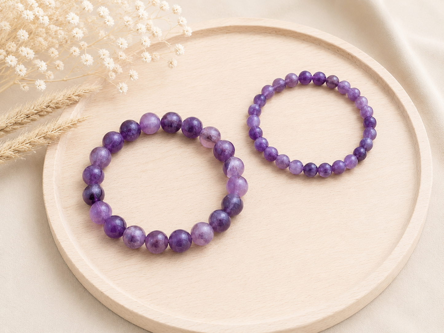 Bracelet Améthyste naturel