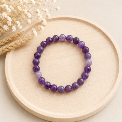 Bracelet Améthyste naturel