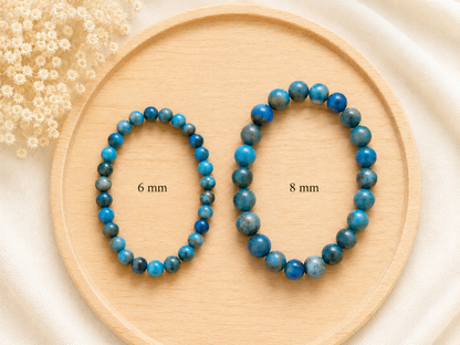Bracelet Apatite naturelle