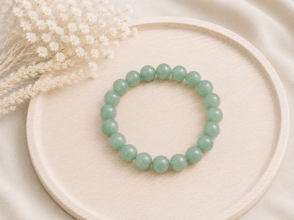 Bracelet Aventurine verte naturelle