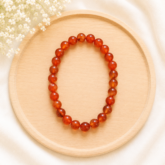 Bracelet Cornaline naturelle