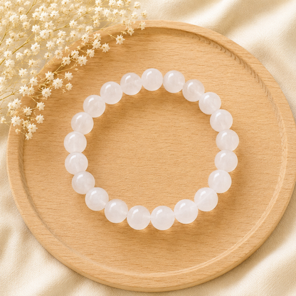 Bracelet Cristal de roche naturel