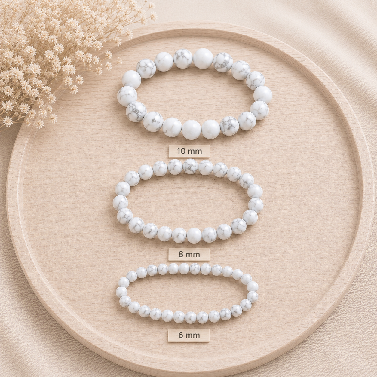 Bracelet Howlite