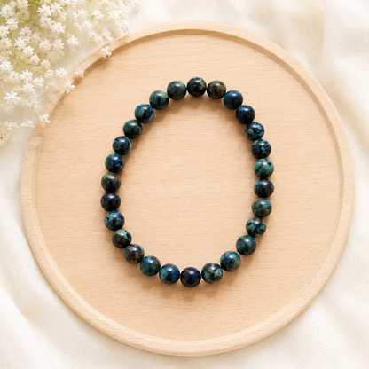 Bracelet Jaspe Kambaba naturel
