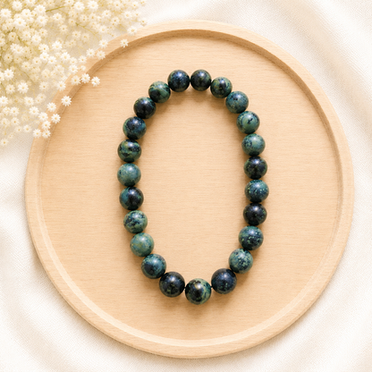 Bracelet Jaspe Kambaba naturel