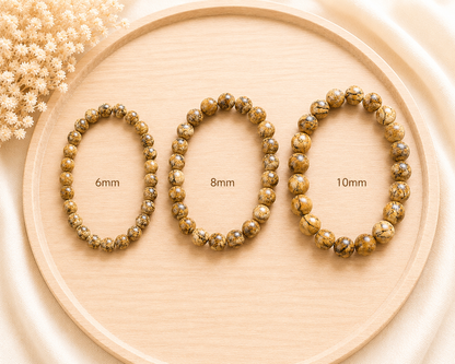 Bracelet Jaspe paysage naturel
