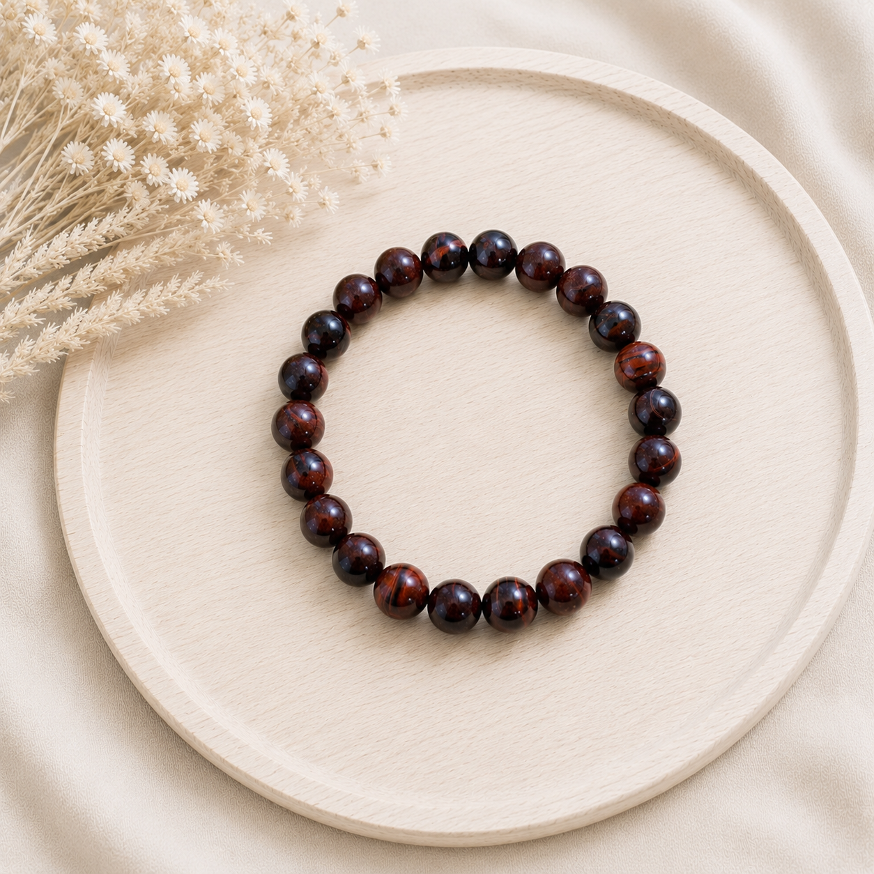 Bracelet Œil de taureau naturel