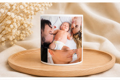☕ Tasse personnalisée avec photos