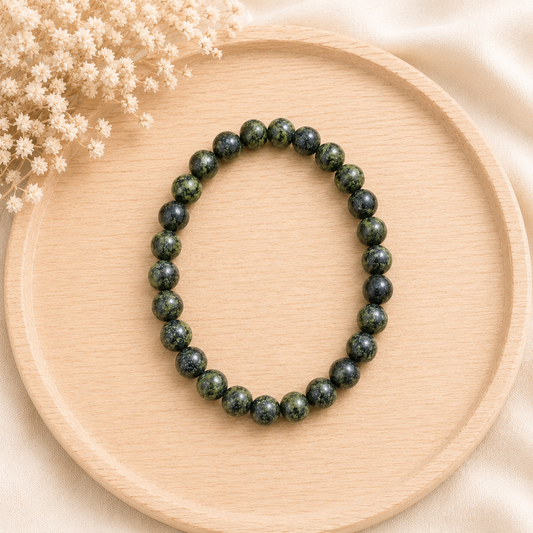 Bracelet Serpentine naturelle