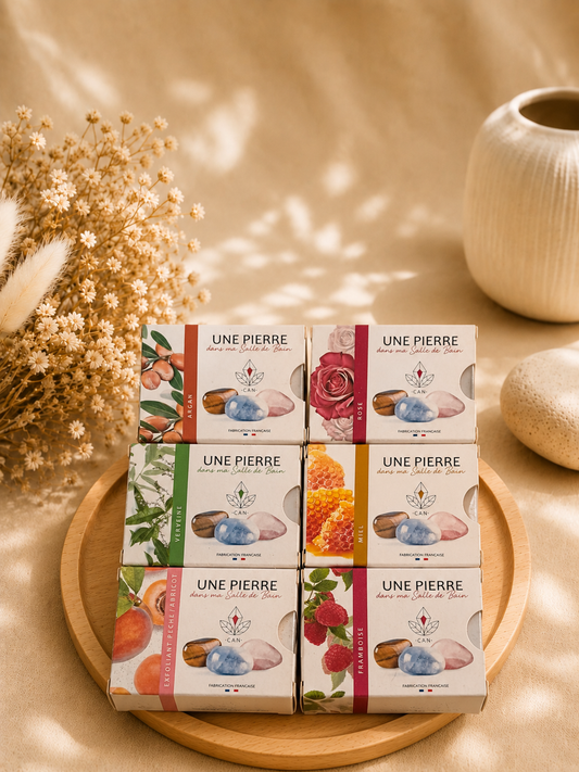 Savon artisanal "Une Pierre dans ma Salle de Bain"