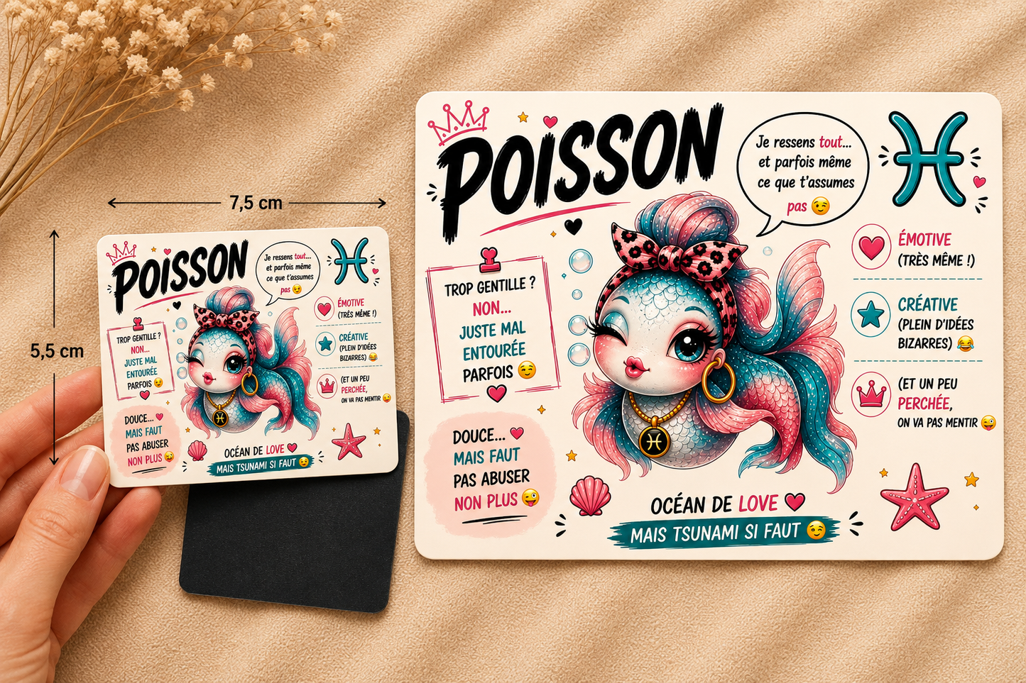 ♊🧲 Magnet Signe Astro Poisson