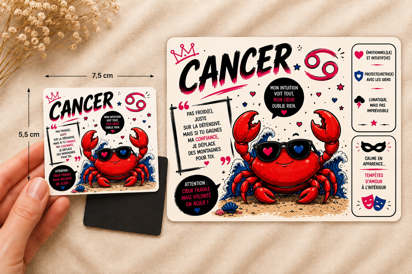 ♋🧲 Magnet Signe Astro Cancer