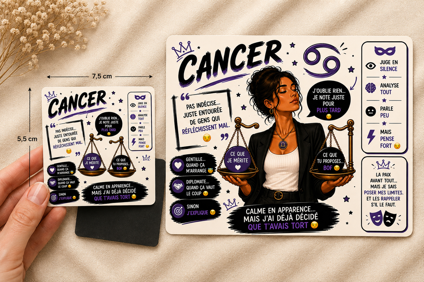 ♋🧲 Magnet Signe Astro Cancer