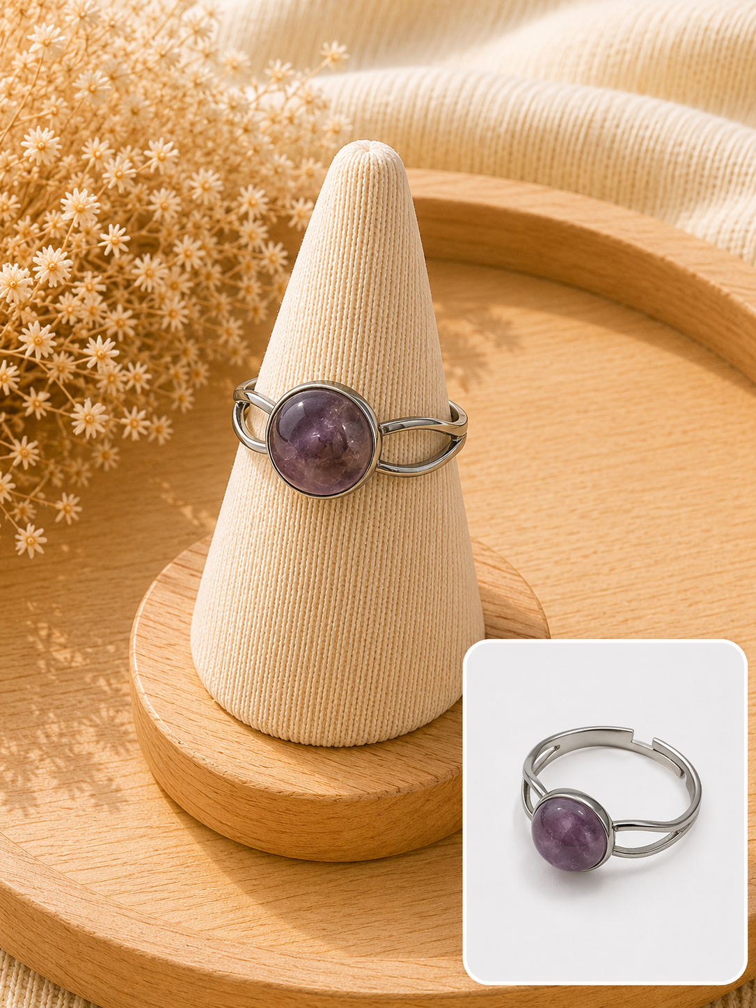 Bague Renaissance Améthyste