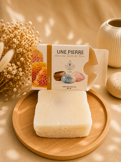 Savon artisanal "Une Pierre dans ma Salle de Bain"